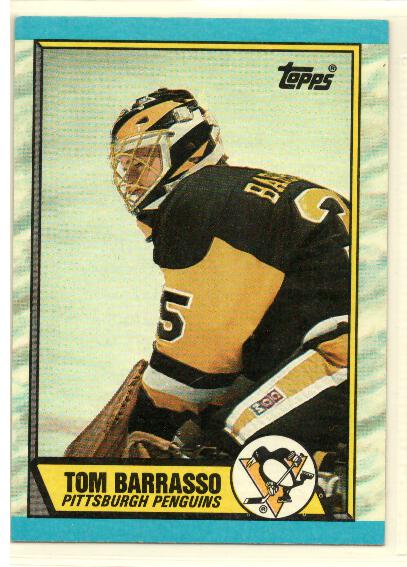 1989-90 Topps #36 Tom Barrasso DP
