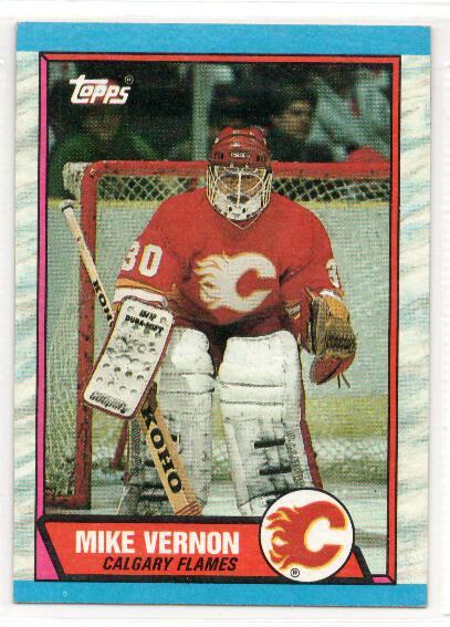 1989-90 Topps #163 Mike Vernon