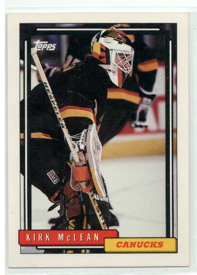 1992-93 Topps #130 Kirk McLean