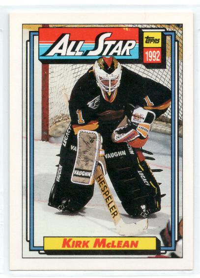 1992-93 Topps #270 Kirk McLean AS