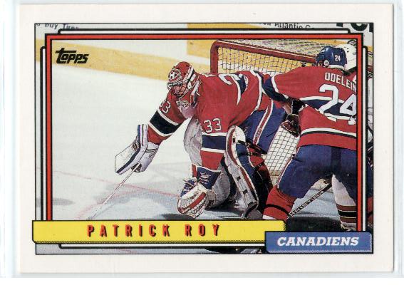 1992-93 Topps #508 Patrick Roy