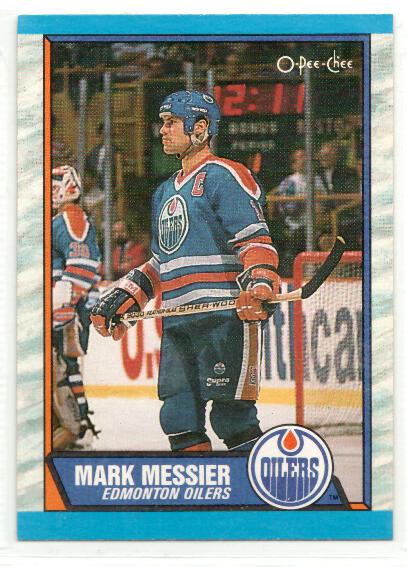 1989-90 O-Pee-Chee #65 Mark Messier