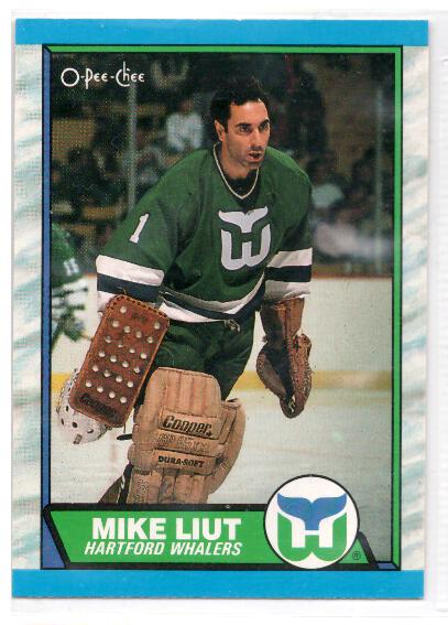 1989-90 O-Pee-Chee #97 Mike Liut