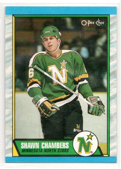 1989-90 O-Pee-Chee #142 Shawn Chambers RC