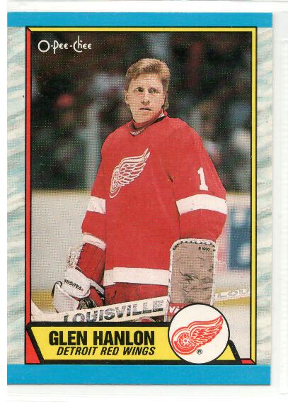 1989-90 O-Pee-Chee #164 Glen Hanlon