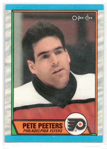 1989-90 O-Pee-Chee #195 Pete Peeters