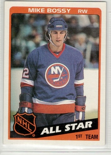 1984-85 Topps #155 Mike Bossy AS