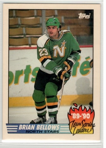 1990-91 Topps Team Scoring Leaders #15 Brian Bellows