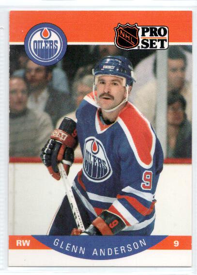 1990-91 Pro Set #81 Glenn Anderson