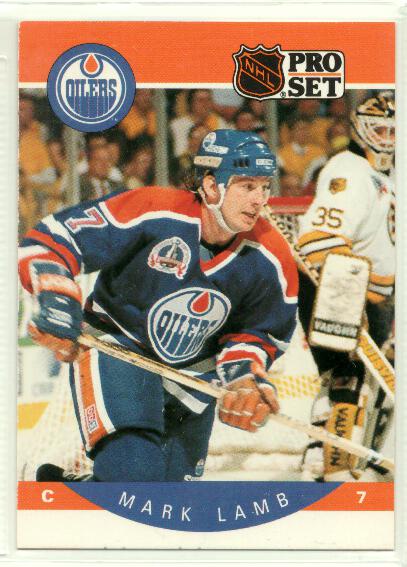 1990-91 Pro Set #88 Mark Lamb