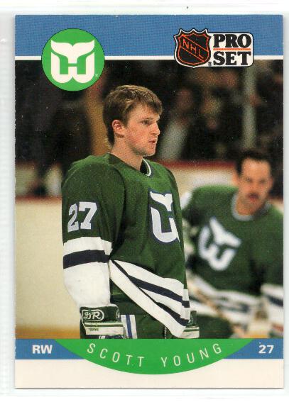 1990-91 Pro Set #113 Scott Young