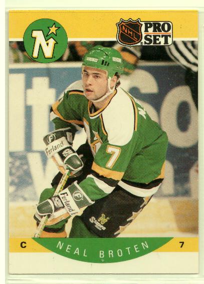 1990-91 Pro Set #132 Neal Broten