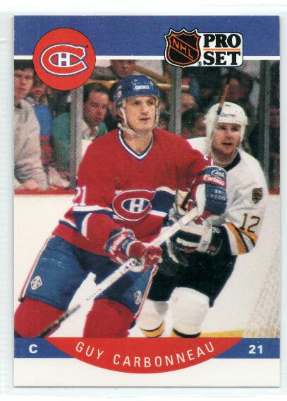 1990-91 Pro Set #146 Guy Carbonneau