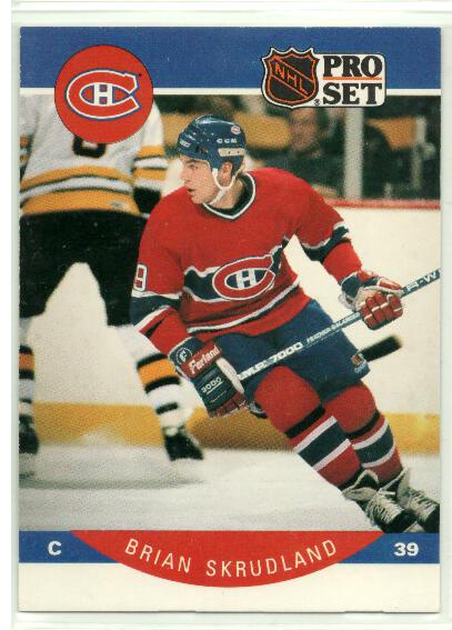 1990-91 Pro Set #159 Brian Skrudland