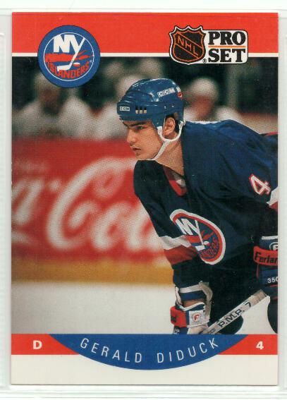 1990-91 Pro Set #180 Gerald Diduck