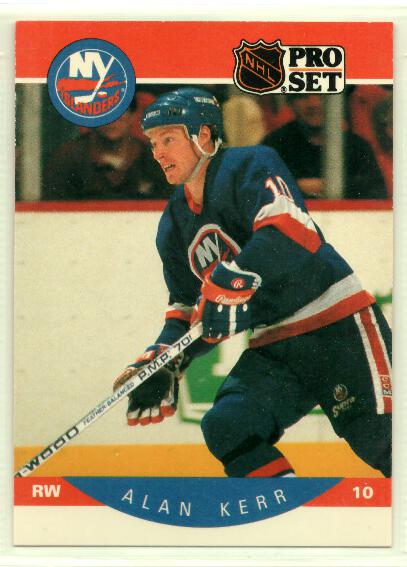 1990-91 Pro Set #184 Alan Kerr