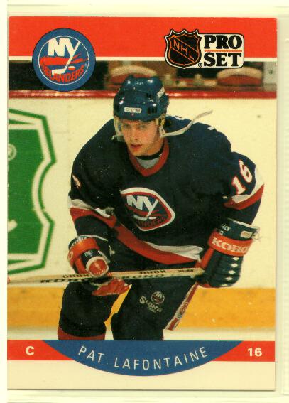 1990-91 Pro Set #186 Pat LaFontaine