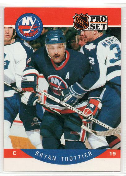 1990-91 Pro Set #192 Bryan Trottier
