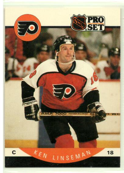 1990-91 Pro Set #219 Ken Linseman
