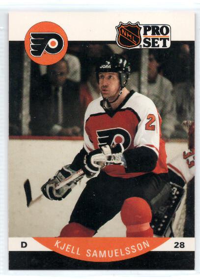 1990-91 Pro Set #222 Kjell Samuelsson