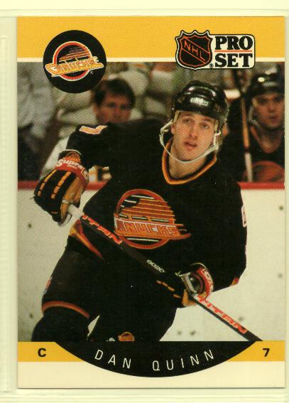 1990-91 Pro Set #303 Dan Quinn