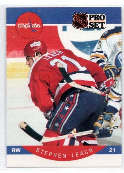 1990-91 Pro Set #315 Stephen Leach