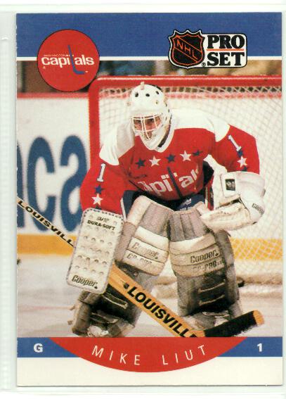 1990-91 Pro Set #316 Mike Liut