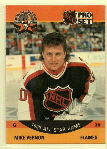 1990-91 Pro Set #338 Mike Vernon AS