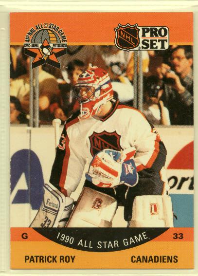 1990-91 Pro Set #359 Patrick Roy AS