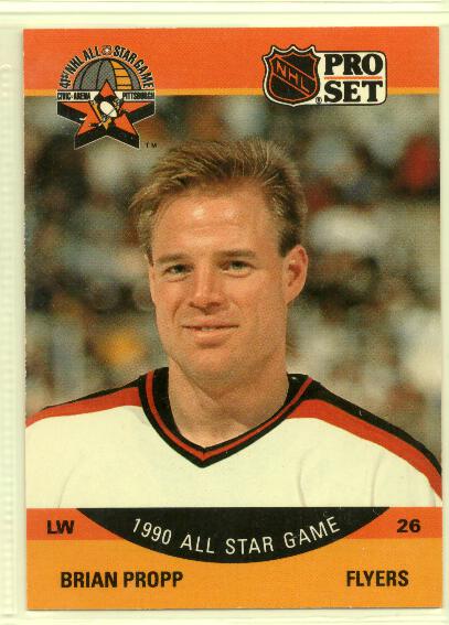 1990-91 Pro Set #360 Brian Propp AS