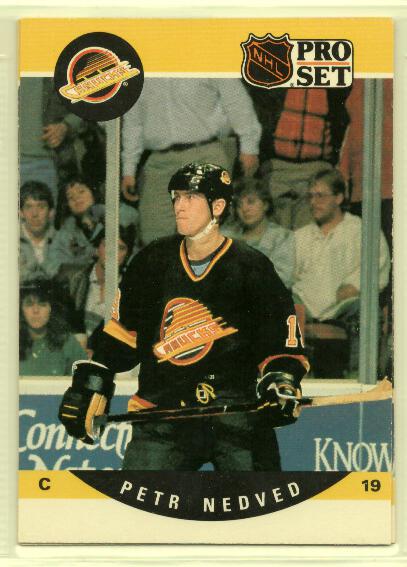 1990-91 Pro Set #643 Petr Nedved