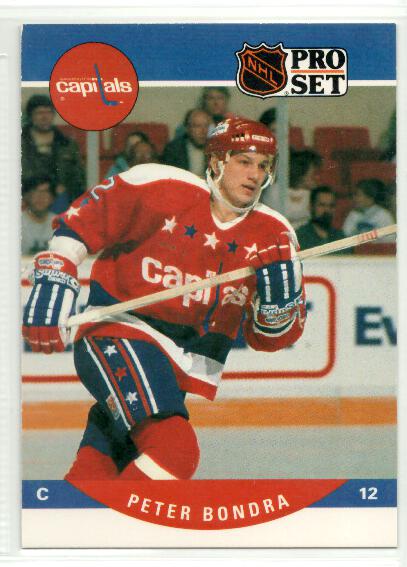 1990-91 Pro Set #645 Peter Bondra RC