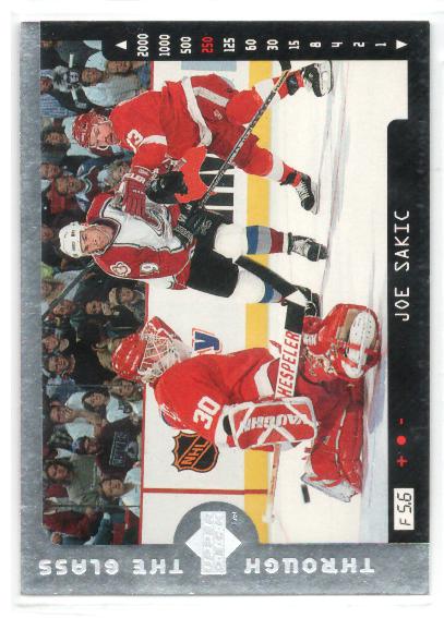 1996-97 Upper Deck #204 Joe Sakic TTG