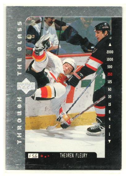 1996-97 Upper Deck #208 Theo Fleury TTG