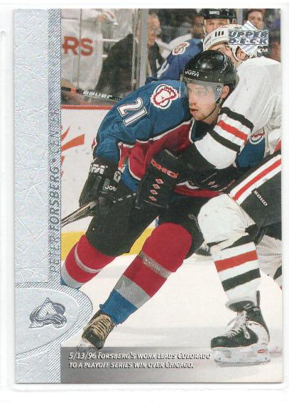 1996-97 Upper Deck #239 Peter Forsberg