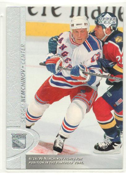 1996-97 Upper Deck #298 Sergei Nemchinov
